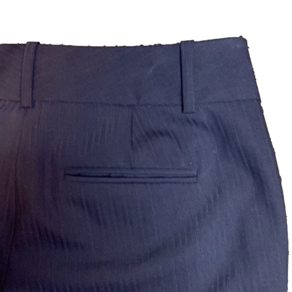 ANN Taylor lightly textured navy trousers wool mix